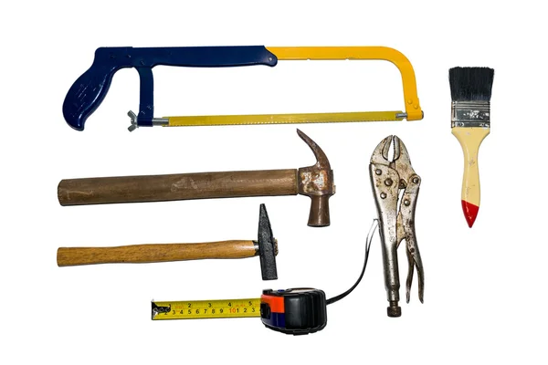 Conjuntos de ferramentas manuais — Fotografia de Stock