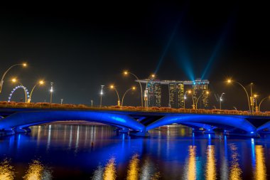 Merkezi iş bina ve yapılar Singapur görüntülemek.