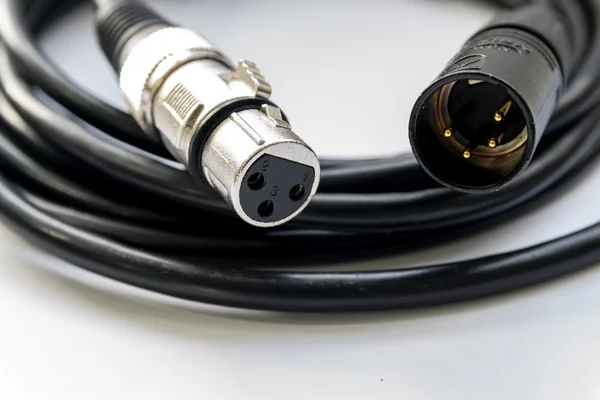 XLR connector — Stock Photo, Image