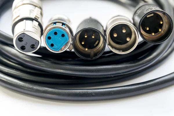 XLR connector — Stock Photo, Image