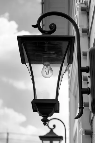 Старинная настенная лампа . — стоковое фото