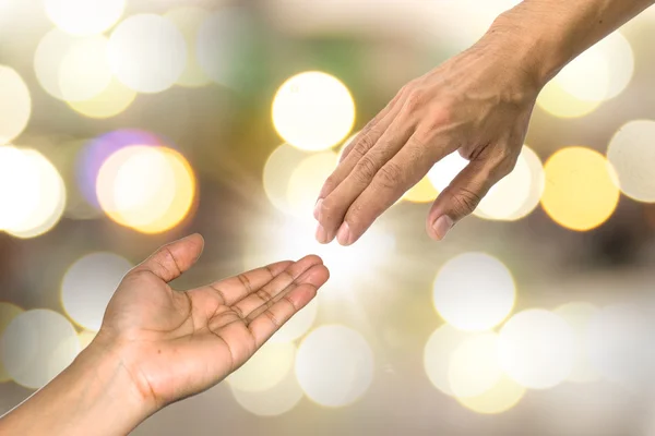 Aiutare la mano. — Foto Stock