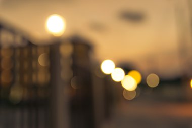 Bulanık renk Led lamba.