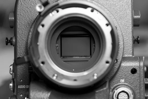 Glas sensoren van video camera 's. — Stockfoto