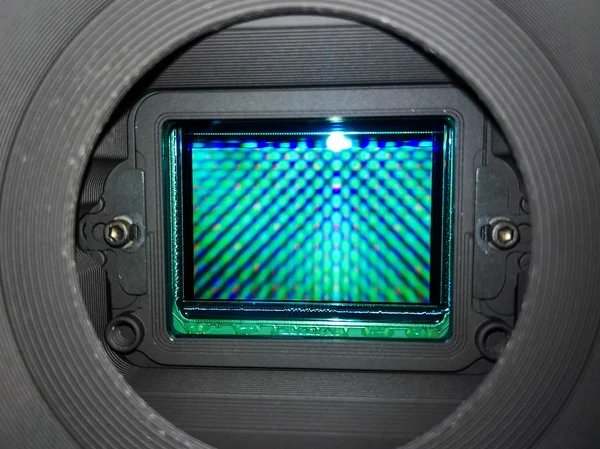 Sensori di vetro delle videocamere . — Foto Stock