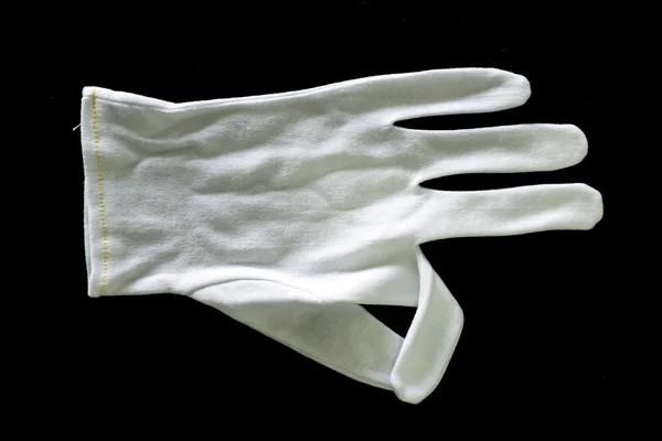 Rękawice bawełniane białe — Zdjęcie stockowe