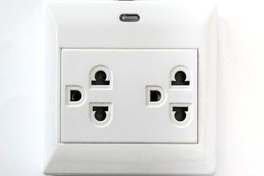 Beyaz arkaplanda güç dolgusu.