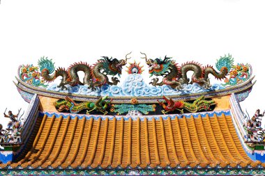 güzel ejderha heykeli.