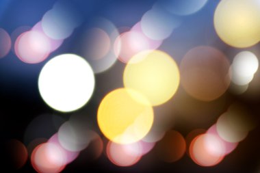 Mevsimlik bokeh ışıklar arka plan.