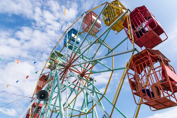 Vintage Ferris wheel — Stock Photo, Image