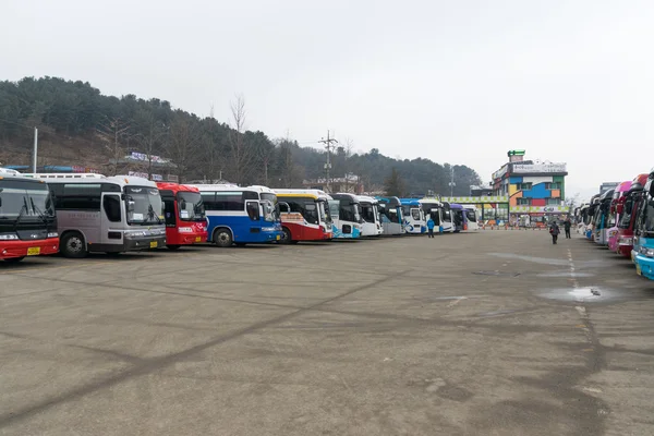 Autobús turístico coreano . — Foto de Stock