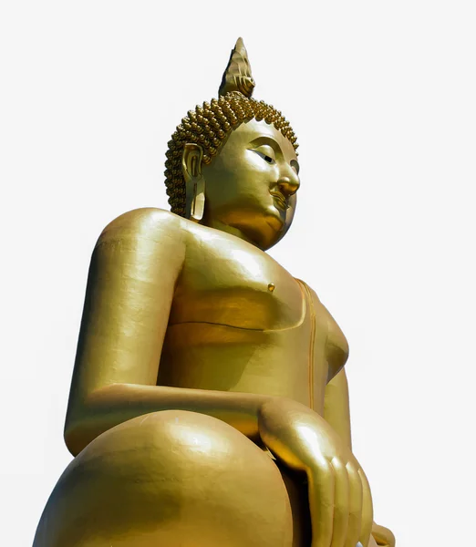 Buddha-Statue aus Gold. — Stockfoto