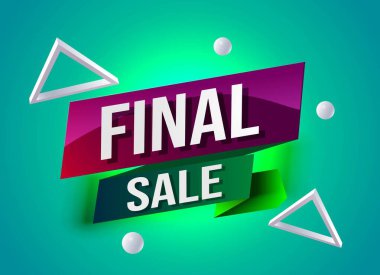 Son satış etiketi. Bayrak tasarım şablonu pazarlama için. Özel teklif ya terfi ya da perakende. mağaza, çevrimiçi mağaza, web sitesi, iniş sayfası için arkaplan modern grafik tasarımı