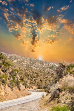 Ojai yakınlarındaki 33. otoyol