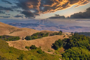 Views from Green Valley of Central coast of California