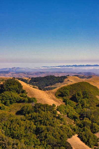 Vista Dalla Green Valley Della Costa Centrale Della California — Foto Stock