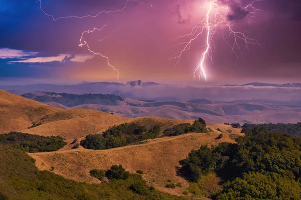 Views Green Valley Central Coast California — Foto de Stock