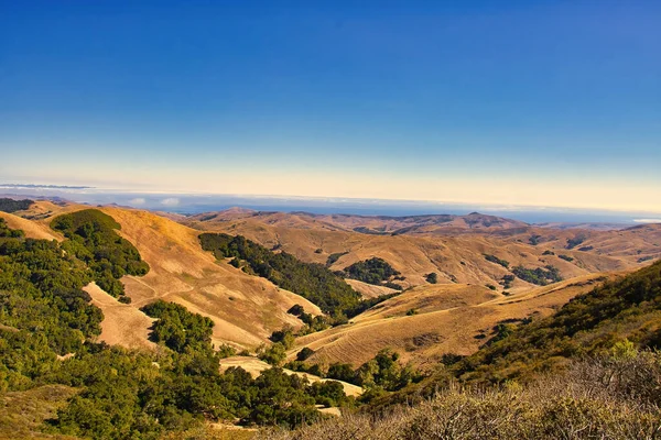 Vista Dalla Green Valley Della Costa Centrale Della California — Foto Stock