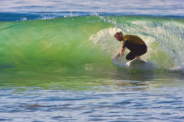 Surfování Rincon Point Kalifornii 2021 — Stock fotografie