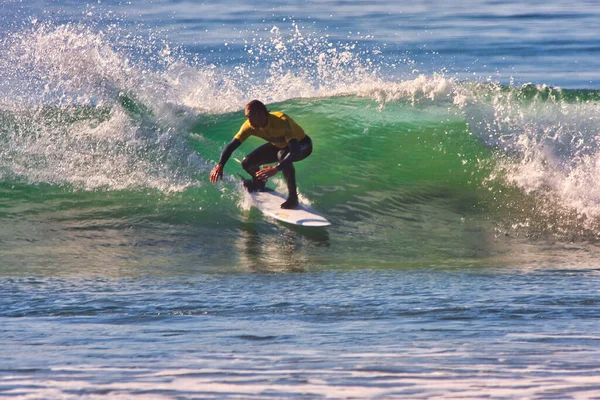 Surfen Rincon Punt Californië 2021 — Stockfoto