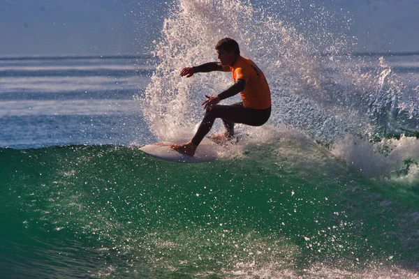 Surf Ponto Rincon Califórnia 2021 — Fotografia de Stock