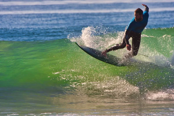 Surf Ponto Rincon Califórnia 2021 — Fotografia de Stock