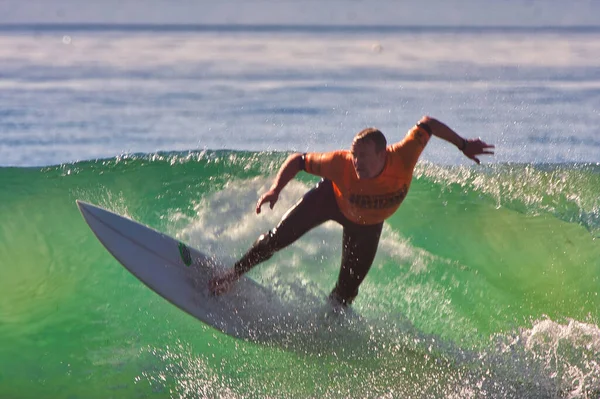 Surfing Rincon Point California 2021 — Stock Photo, Image