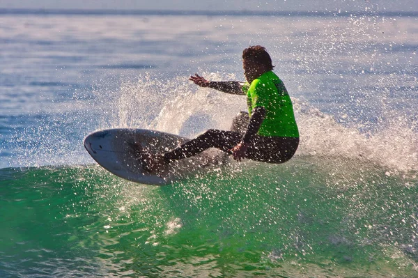 Surf Ponto Rincon Califórnia 2021 — Fotografia de Stock