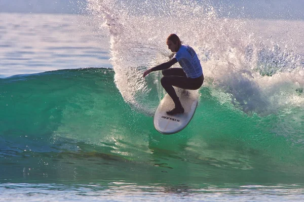 Surfing Rincon Point California 2021 — Stock Photo, Image
