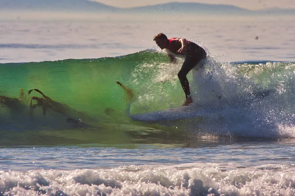 Rincon Klasik Sörf Yarışması Nda Sörf Rincon California 2014 — Stok fotoğraf