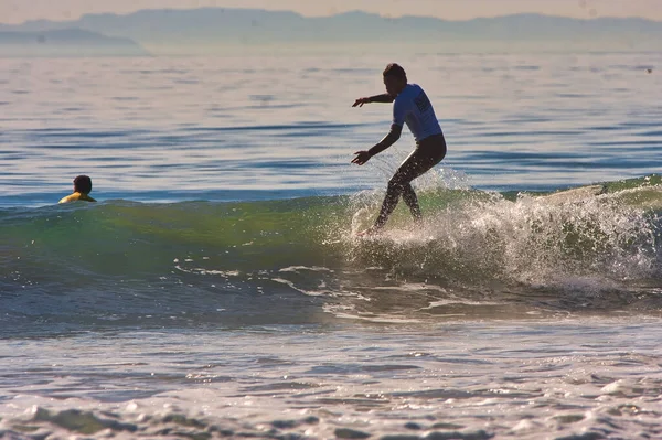 Rincon Klasik Sörf Yarışması Nda Sörf Rincon California 2014 — Stok fotoğraf