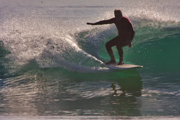 Surfing Rincon Classic Surfing Rincon California 2014 — Zdjęcie stockowe