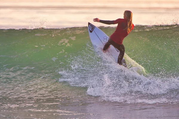 Surfing Rincon Classic Surfing Contest Rincon California 2014 — Stock Photo, Image