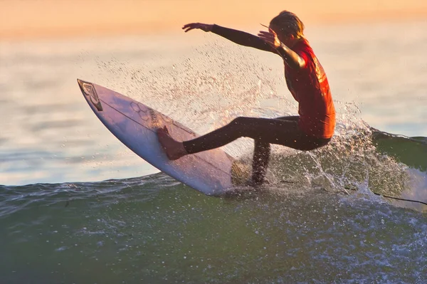 Surfen Rincon Classic Surfwedstrijd Rincon California 2014 — Stockfoto