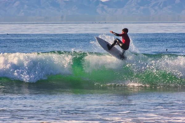 Surfen Beim Rincon Classic Surfwettbewerb Rincon California 2014 — Stockfoto