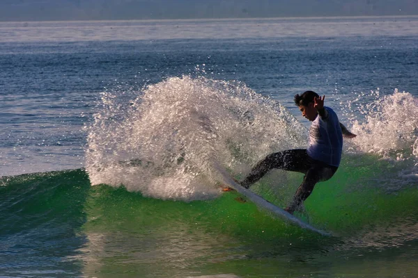 Surfing Rincon Classic Surfing Contest Rincon California 2014 — 스톡 사진