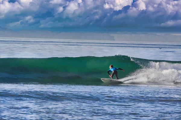 Rincon Klasik Sörf Yarışması Nda Sörf Rincon California 2014 — Stok fotoğraf