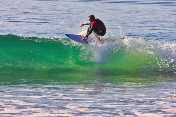 Surfing Rincon Classic Surfing Contest Rincon California 2014 — 스톡 사진