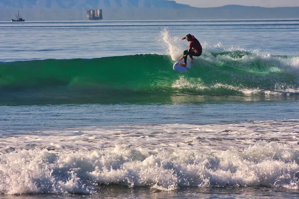 Rincon Klasik Sörf Yarışması Nda Sörf Rincon California 2014 — Stok fotoğraf