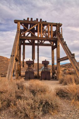 Sierra Dağlarındaki Bodie hayalet kasabası