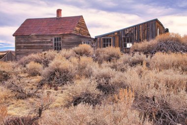 Sierra Dağlarındaki Bodie hayalet kasabası
