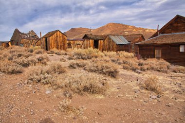 Sierra Dağlarındaki Bodie hayalet kasabası