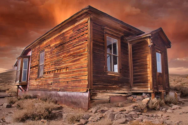 Bodie Ville Fantôme Dans Les Hautes Sierras — Photo