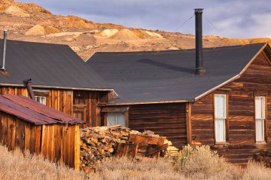 Sierra Dağlarındaki Bodie hayalet kasabası