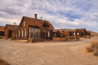 Sierra Dağlarındaki Bodie hayalet kasabası