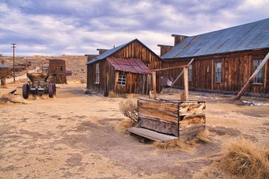 Sierra Dağlarındaki Bodie hayalet kasabası