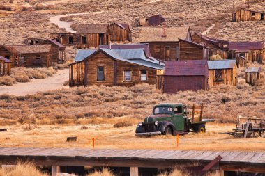 Sierra Dağlarındaki Bodie hayalet kasabası