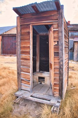 Hgh Sierra 'daki Bodie hayalet kasabası