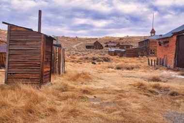 Hgh Sierra 'daki Bodie hayalet kasabası