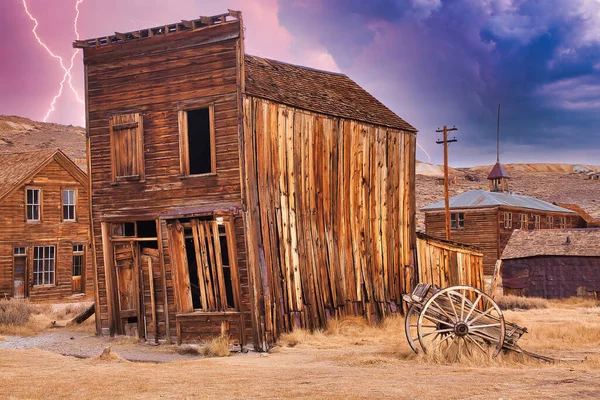 Bodie Ville Fantôme Dans Les Hautes Sierras — Photo